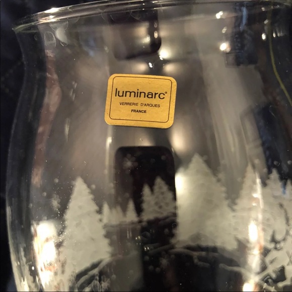 Vase- X-Mas-Luminarc- made in France-9” - Picture 6 of 6